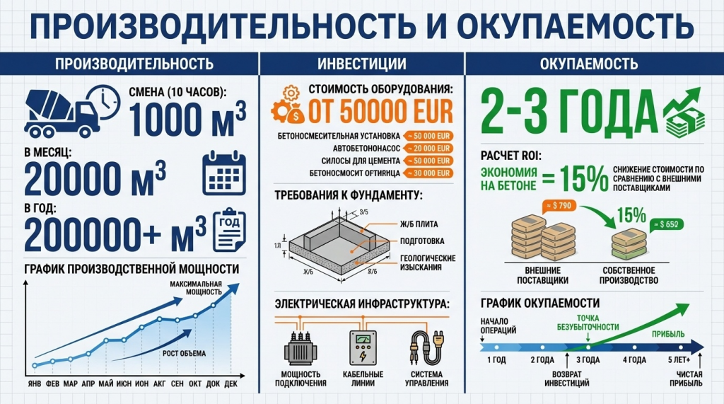 Производительность и окупаемость
