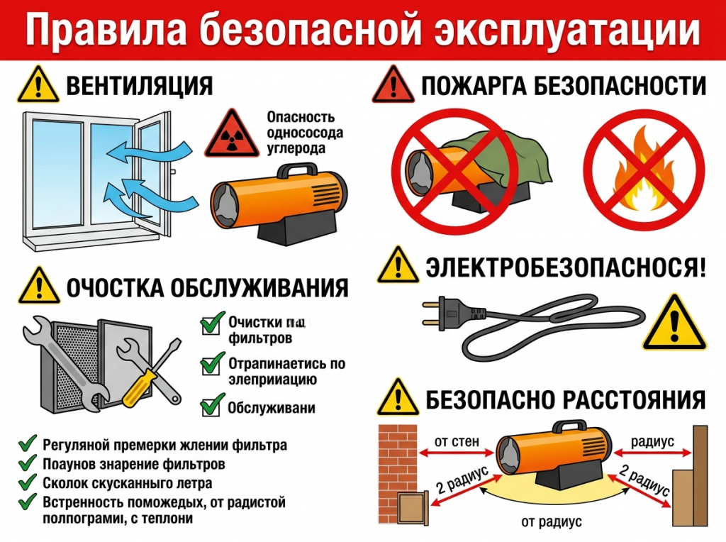 Правила эксплуатации