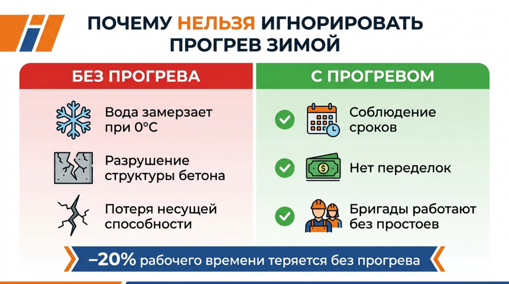 Описание причин, почему нельзя игнорировать прогрев