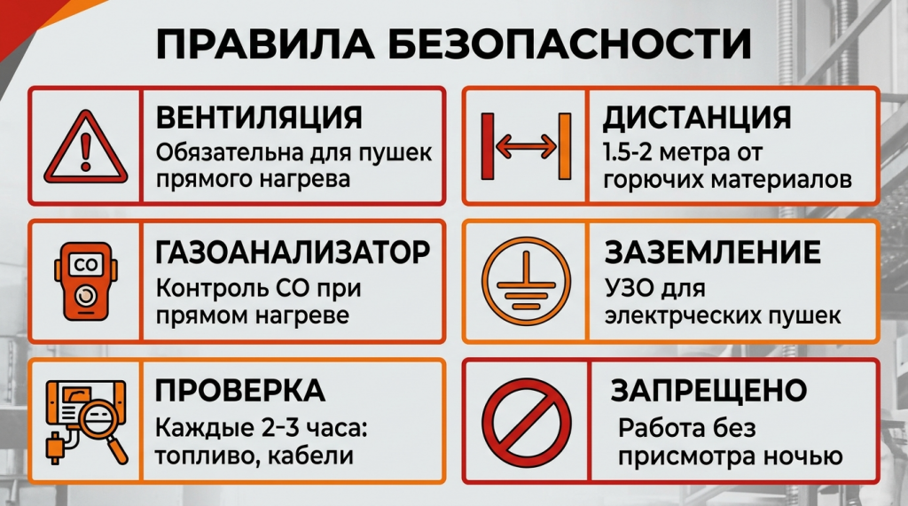 Правила безопасности