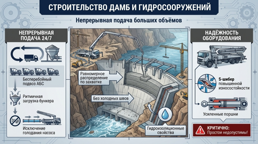 Строительство гидросооружений