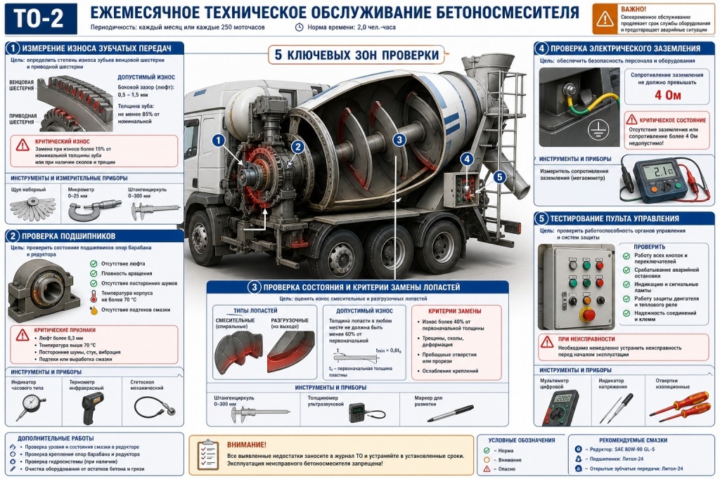 Ежемесячное ТО