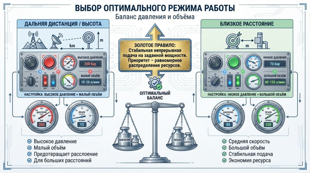 Выбор режима работы